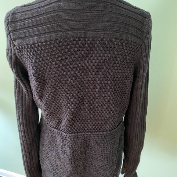 Women’s Black Calvin Klein Button-up Sweater Size Large - Picture 8 of 12